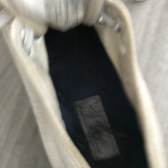 VTG JACK PURCELL CONVERSE ADULT SNEAKERS WHITE CANVAS BOAT SHOES WOMENS 8.5 - Picture 9 of 11